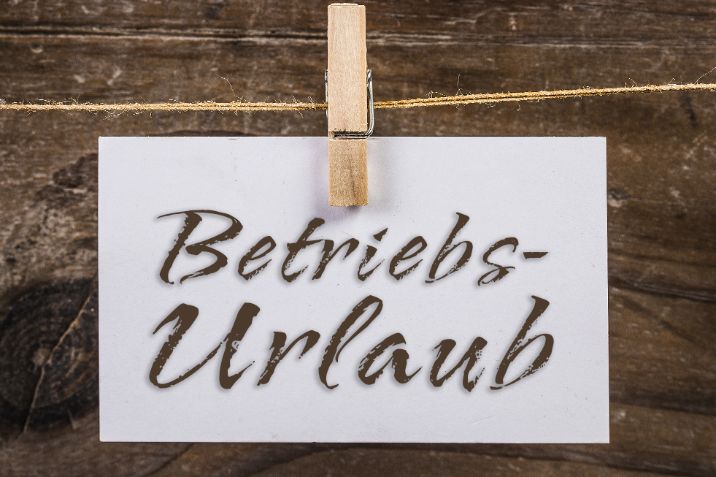 Betriebsurlaub